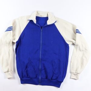 70s Soffe Mens Large Full Zip Track Warm Up Jacket
